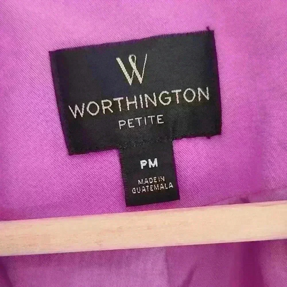 Purple Worthington petite jacketโ - Picture 4 of 5